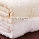 100% Cotton White Hotel Bath Towels 80*180cm 800g 16s