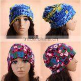 Women Fashion Style Allover Print New Design String Kniting Cap thumbnail-4