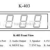 Smart Wireless Call System For Restaurant Chef Pager K-999+K-403+K-H4-W 4-key Transmitter thumbnail-3