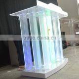 New Acrylic Church Pulpit With Changeable LED Light thumbnail-6