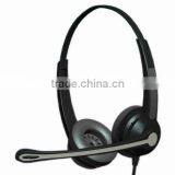 Binaural Two Ear Piece Call Center Headphone thumbnail-1