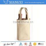 Liberty Bags Single or Double Bottle Wine Tote or Drawstring Bag Canvas Bag thumbnail-5