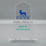 2014 China hot sale acylic cheap glass trophy award