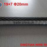 Non Rotating Steel Wire Rope 19*7