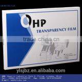 A4 210*297MM OHP Transparent Film with paper for laser printing