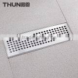 Stainless Steel Linear Shower Floor Drain With Wedge Wire Grate thumbnail-2