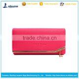 Wholesale Fashion Lady Buckle Long Clutch Purse 3 Fold Wallet Card Women thumbnail-2