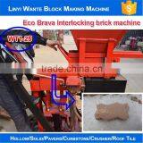 High Quality Best Selling WT1-25 Hand Press Soil Brick Making Machine Clay Interlocking Pavers Supplier's Choice thumbnail-3