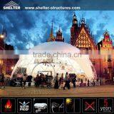 Steel Frame Structure Space Dome Shed for Event thumbnail-1