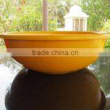 Ghamela Plastic Yellow Bowls