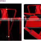 Top Quality Wholesale Stackable Garden Outdoor Leisure Colorful Plastic Chair Quality Choice thumbnail-5