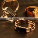 Rose Gold Bluetooth Led Display Health Care Smart Watch With Sleep Minitor , Pedometer for Couples thumbnail-3