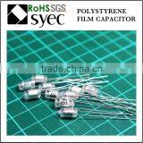 Tight Tolerances Radial Lead 561J 63V Polystyrene Film Capacitor