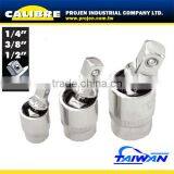 CALIBRE 1/4", 3/8" and 1/2"Drive 3PC Universal Joint Socket thumbnail-2