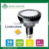 36w Chip Led Par30 Tracking Lights For Art Gallery thumbnail-1