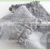 South Korea Hot Selling Spring Short Tube Sweet Pure Color Mesh Cotton Socks for Girls thumbnail-3