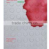 water warning change color adhesive sticker