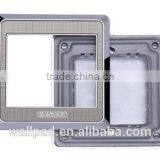 China Suppliers Wallpad Metal110~250V Electrical Universal Socket With Usb Charger Ports USB Power Wall Light Socket eu uk Quality Choice thumbnail-3