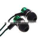 In Ear Earphone Earbuds Stereo Metal Braided Earphones 3.5mm Standard thumbnail-3
