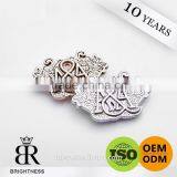 Best Quality Fancy Name Gold Plated Handbag Labels Brightness C1-80038