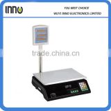 Pole display price computing scale,digital commercial scale