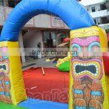 Tiki Island Inflatable Playground Obstacle Fun City for Sale thumbnail-5