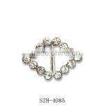 Zinc Alloy Bra Ornament Buckle With Rhinestones thumbnail-3