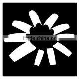 500 Nail Art French Acrylic False Artificial Tips White HN042 thumbnail-1