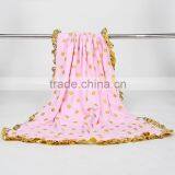 Wholesale Soft Cotton Fabric Baby Blanket thumbnail-4