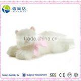 Plush Vivid White Cat soft stuffed toy