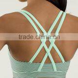 Custom 88% Nylon 12% Spandex Tight Womens Wholesale Tank Top thumbnail-5