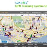 GPS Tracking Software Platform With Screen Showed Vehicles Real Time Moving
