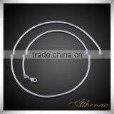 Simple White Color Copper Women Jewelry Thin Chain Necklace Designs thumbnail-1