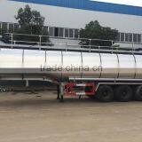 40cbm-46cbm Stainless Steel Edible Oil Tank Semi Trailer thumbnail-3