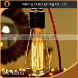 E27 Squirrel Cage Filament Light Bulb - DIY Set - Edison Bulbs - Industrial Pendant thumbnail-1