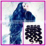 Hot Beauty 100% Unprocessed Brazilian Virgin Human Hair Extensions in Qingdao thumbnail-1