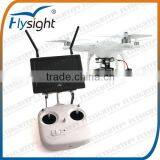 C616 Flysight 7'' FPV Diversity Receiver LCD HDMI Screen Black Pearl RC801 Monitor for DJI Phantom 2+Version RC Quadcopter