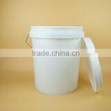 Heavy Duty 5 Gallon Plastic Buckets, Polypropylene Barrel for Food, 19L Plastic Packaging Pails thumbnail-3