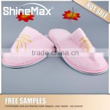 Wholesale Star High Quality Hotel Coral Slippers soft sole indoor slippers Hotel Amenities Factory
