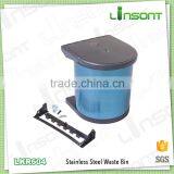 Durable Stainless Steel Waste Bin Kitchen Accessories Trash Can thumbnail-1