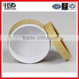 Custom Paper Craft Kraft Paper Tube White Cardboard Round Box Forcusmetic Packaging