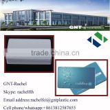 PVC card for offset printing