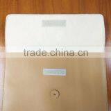 Leather Custom Ducument Bag With Embossed Logo