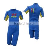 surf suits in blue color with high elastic neoprene surf wetsuits in SBR SCR CR neoprene