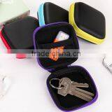 High Quality Mini Portable Zipper Earphone Storage Bag/data Line Storage Bag/coin Bag thumbnail-3