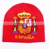 Custom Sports Supporter Beanies - Spain thumbnail-1