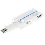 2015 Hot Selling! 4 Port Usb 3.0 Hub Driver Hi-speed With Plastic Casing for PC Mac Linux High Performance Interface thumbnail-6