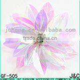 3cm Pink AB Color Flower Beads Shoes Bow for Lady Shoes thumbnail-1