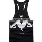 Customized Tank Top. Cheap Singlet, Men Cheap Stringer, Vest, Men Gym Wear thumbnail-1
