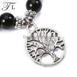 Stainless Steel and Natural Stone Beads Bracelet Men Jewelry Bracelet thumbnail-3